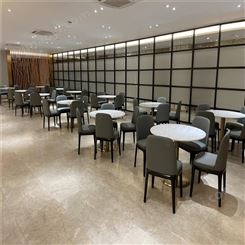 大圆桌转盘圆桌 轻奢现代餐桌 南京浙美家具