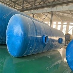 定制玻璃钢化粪池 农村家用小型缠绕式三格化粪池 山西玻璃钢化粪池  河北润隆售后无忧