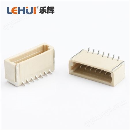 1.0mm間距立式貼片[樂輝]SH1.0立貼端子連接器 帶扣耐高溫過灼熱絲2P/3P/4P...16P線對板電源接插件