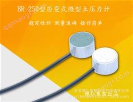 应变式微型土压力计