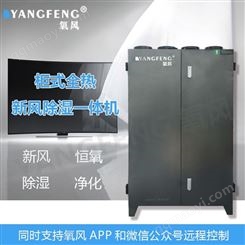 柜式新风系统 氧风柜式新风除湿一体机