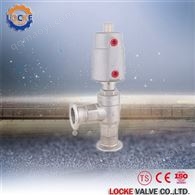 进口快装气动直角阀