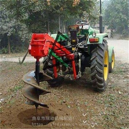 15-100砖挖坑机大型拖拉机带打洞种树电线杆打坑挖穴钻洞植树地钻头打窝机