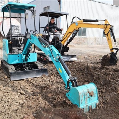 微型挖掘機 挖天然氣管道工程破碎 全液壓小型挖機 松嘉
