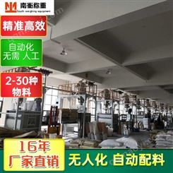 自動配料系統 顆粒粉末液體配料稱重自動控制系統 南衡16年專注