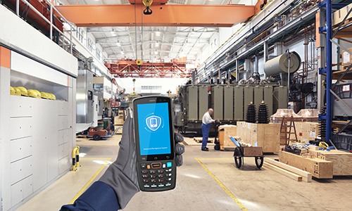 移动手持数据终端，确保仓库的可视化